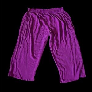 One size purple pants mission canyon made in Italy like new
